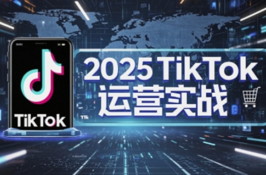 2025TikTok电商运营，掌握TikTok店铺运营核心技巧，实现低成本高转化-掘金阁