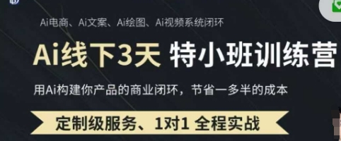 AI实操培训第20-21期线下，0基础保姆级教程，3月最新整理，企业获客、降本增效、打造超级个体-掘金阁